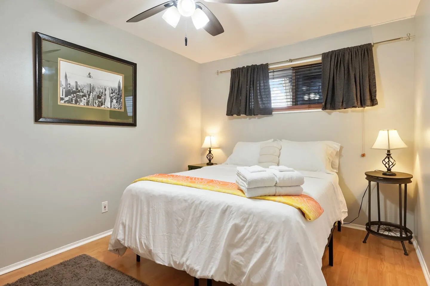 Bedroom 2 at the Lakewood duplex