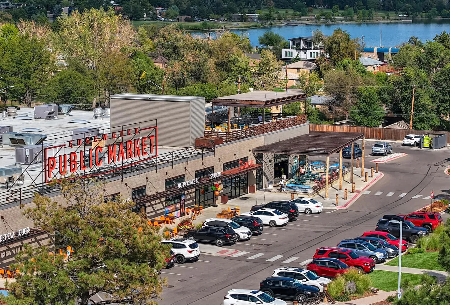 Edgewater Public Market, a short walk away