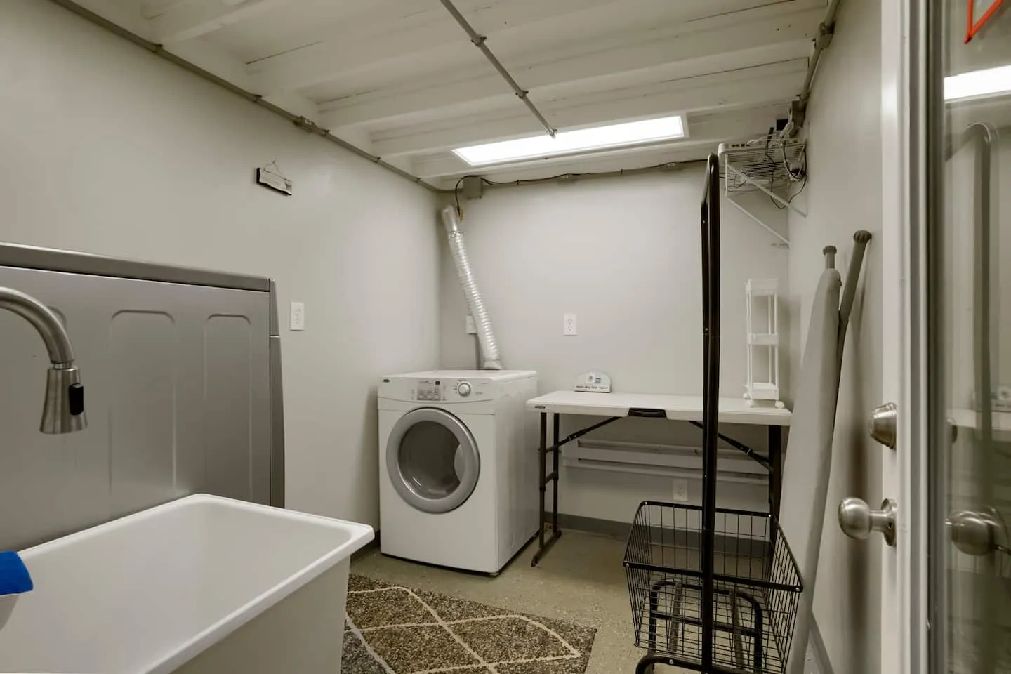 Laundry area at the Wheat Ridge apartment