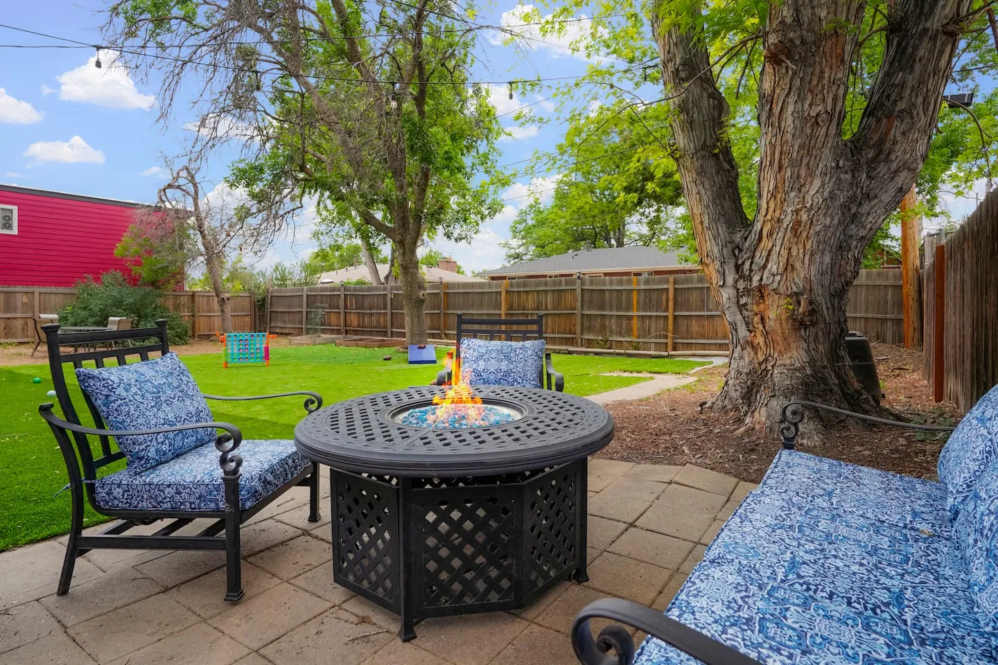 Patio at the Westminster house