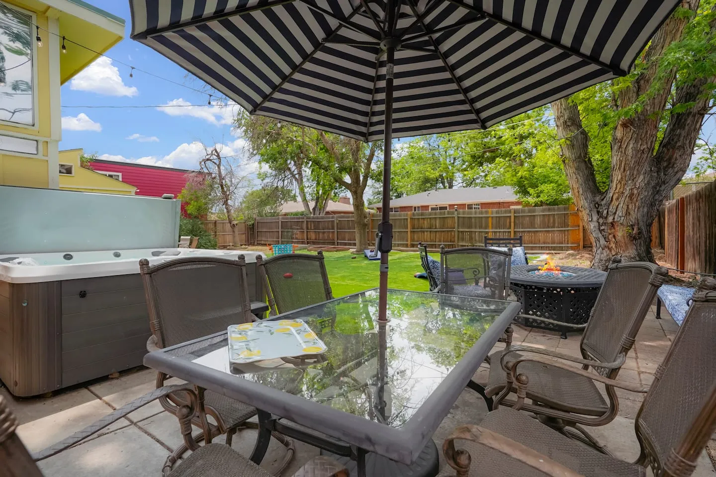 Patio at the Westminster house