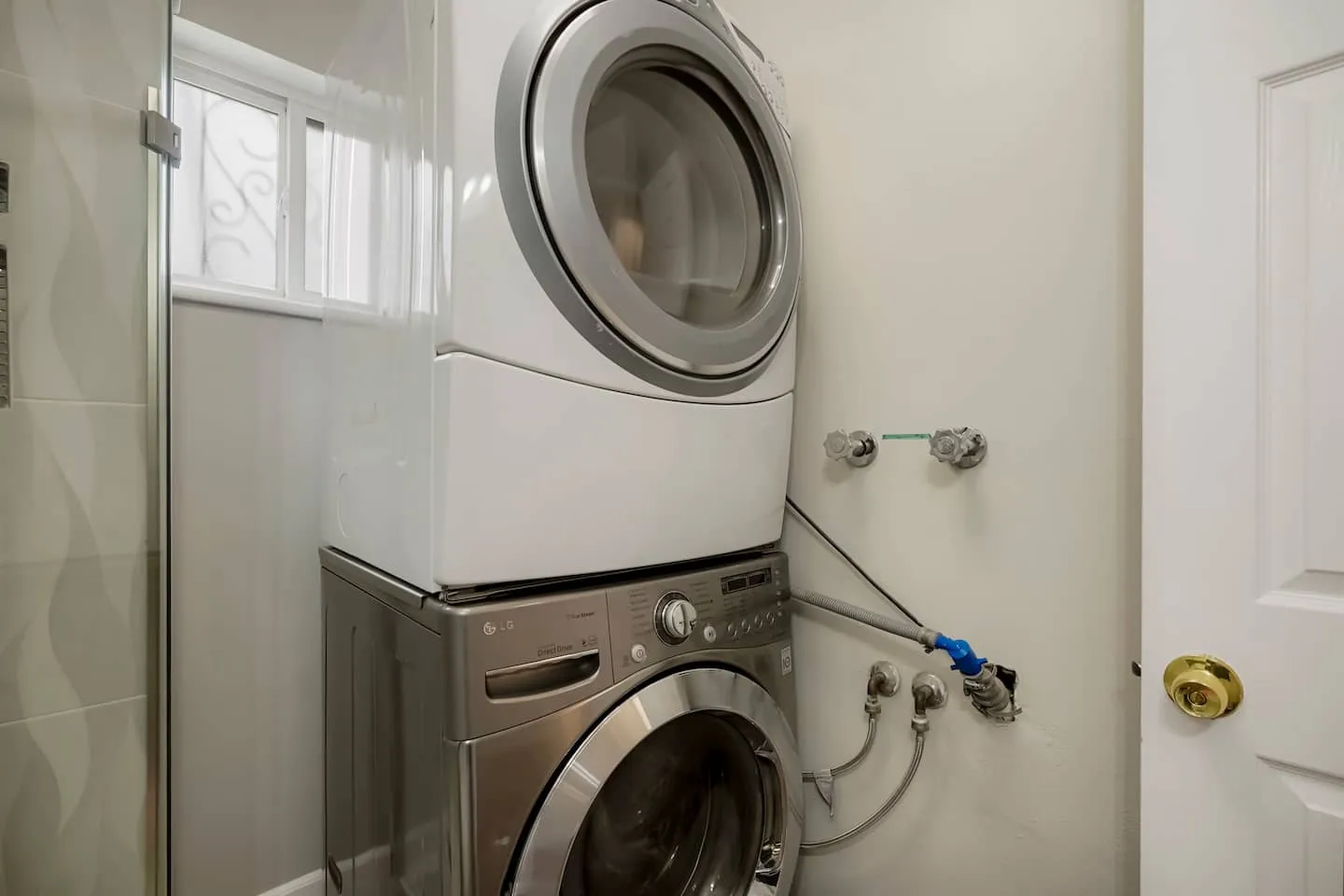 Laundry area at the Westminster house