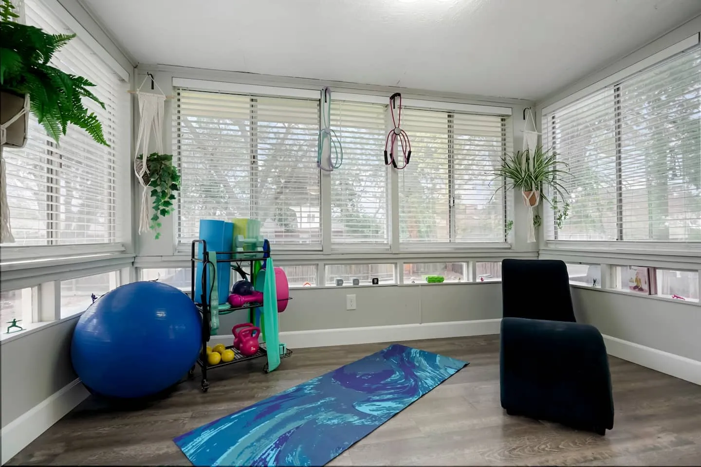 Sunroom at the Westminster house